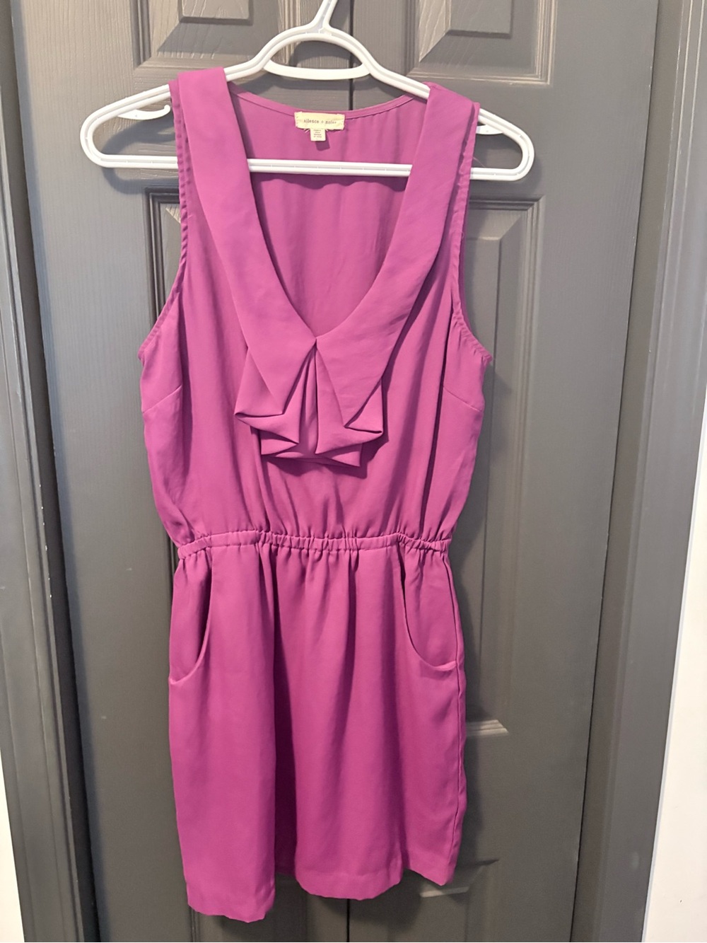 NWOT Urban Outfitters Magenta Sleeveless Mini Dress
